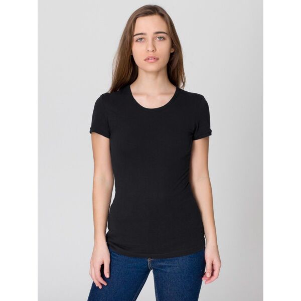 6321 Sheer Jersey Cap Sleeve T-Shirt Thumbnail
