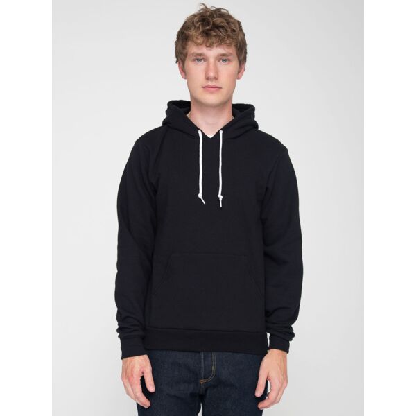 F498 Flex Fleece Drop Shoulder Pull Over Hooded Sweatshirt Thumbnail