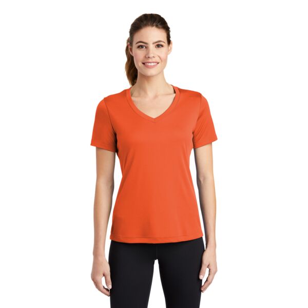 Ladies PosiCharge ® Competitor V Neck Tee Thumbnail
