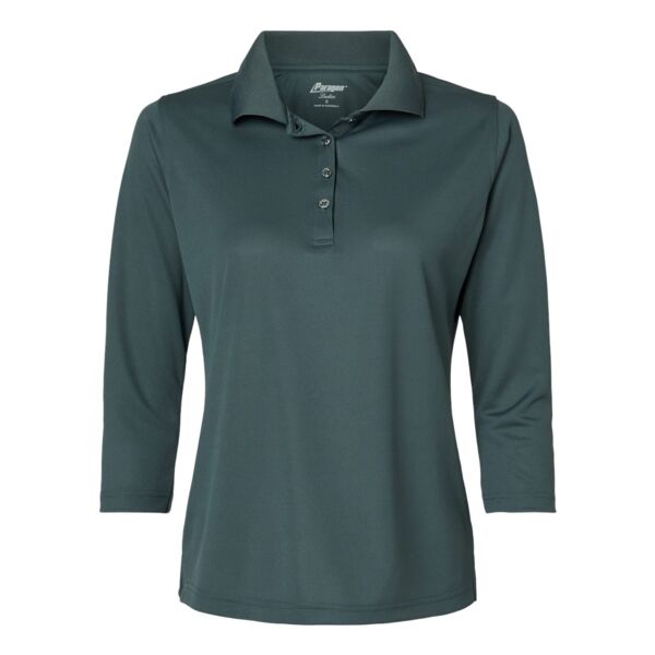 Women's Lady Palm Three-Quarter Sleeve Polo Thumbnail