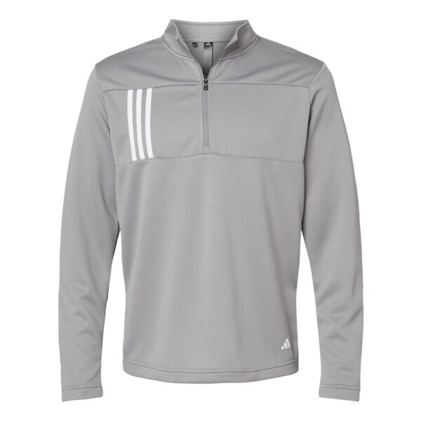 3-Stripes Double Knit Quarter-Zip Pullover Thumbnail