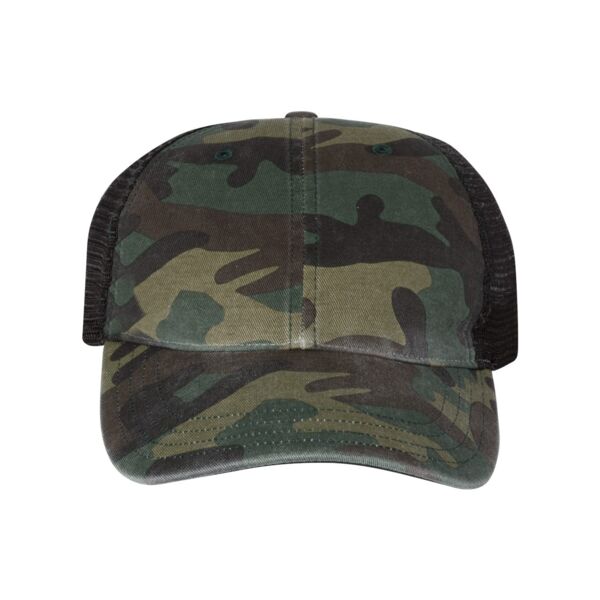 Washed Printed Trucker Cap Thumbnail