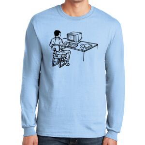Ultra Cotton ® 100% US Cotton Long Sleeve T Shirt Thumbnail