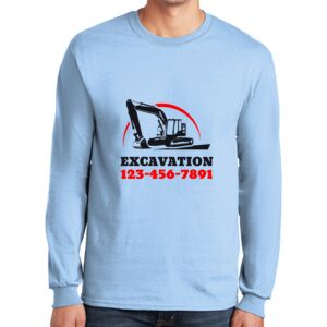 Ultra Cotton ® 100% US Cotton Long Sleeve T Shirt Thumbnail